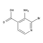 3-amino-2-bromopyridine-4-carboxylic acid