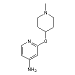 2-[(1-methylpiperidin-4-yl)oxy]pyridin-4-amine