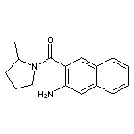 3-(2-methylpyrrolidine-1-carbonyl)naphthalen-2-amine