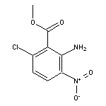 methyl 2-amino-6-chloro-3-nitrobenzoate