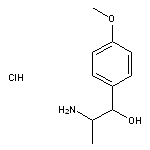 2-amino-1-(4-methoxyphenyl)propan-1-ol hydrochloride