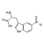 2-amino-3-(5-nitro-1H-indol-3-yl)propanoic acid