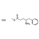 methyl 4-amino-5-phenylpentanoate hydrochloride