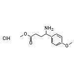 methyl 4-amino-4-(4-methoxyphenyl)butanoate hydrochloride