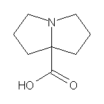 hexahydro-1H-pyrrolizine-7a-carboxylic acid