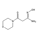 N’-hydroxy-3-(morpholin-4-yl)-3-oxopropanimidamide