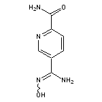 5-(N’-hydroxycarbamimidoyl)pyridine-2-carboxamide