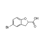 5-Bromo-2,3-dihydrobenzofuran-2-carboxylic Acid