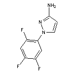 1-(2,4,5-trifluorophenyl)-1H-pyrazol-3-amine