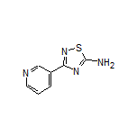 3-(3-Pyridyl)-1,2,4-thiadiazol-5-amine