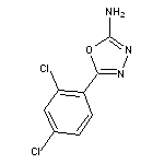 5-(2,4-dichlorophenyl)-1,3,4-oxadiazol-2-amine