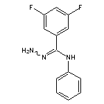 N’-amino-3,5-difluoro-N-phenylbenzene-1-carboximidamide