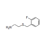 2-[(2-fluorobenzyl)thio]ethanamine