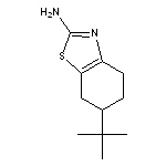 2-Amino-6-(tert-butyl)-4,5,6,7-tetrahydrobenzthiazole