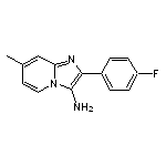 2-(4-fluorophenyl)-7-methylimidazo[1,2-a]pyridin-3-amine