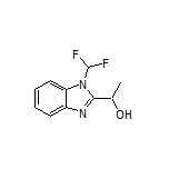 1-[1-(Difluoromethyl)-2-benzimidazolyl]ethanol