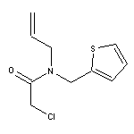 N-allyl-2-chloro-N-(thien-2-ylmethyl)acetamide