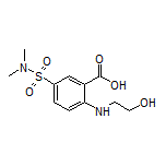 5-(N,N-Dimethylsulfamoyl)-2-[(2-hydroxyethyl)amino]benzoic Acid