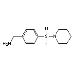 1-[4-(piperidin-1-ylsulfonyl)phenyl]methanamine