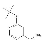 [2-(tert-butylsulfanyl)pyridin-4-yl]methanamine