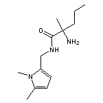 2-amino-N-[(1,5-dimethyl-1H-pyrrol-2-yl)methyl]-2-methylpentanamide