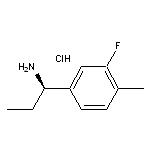 (1R)-1-(3-fluoro-4-methylphenyl)propan-1-amine hydrochloride