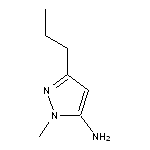 1-methyl-3-propyl-1H-pyrazol-5-amine