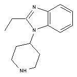 2-ethyl-1-(piperidin-4-yl)-1H-1,3-benzodiazole