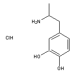 4-(2-aminopropyl)benzene-1,2-diol hydrochloride