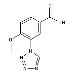 4-methoxy-3-(1H-1,2,3,4-tetrazol-1-yl)benzoic acid