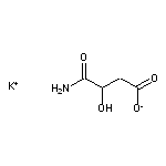 potassium 3-carbamoyl-3-hydroxypropanoate