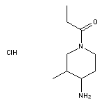 1-(4-amino-3-methylpiperidin-1-yl)propan-1-one hydrochloride