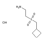 2-cyclobutylmethanesulfonylethan-1-amine hydrochloride