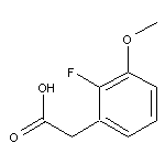 2-(2-fluoro-3-methoxyphenyl)acetic acid