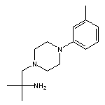 2-methyl-1-[4-(3-methylphenyl)piperazin-1-yl]propan-2-amine