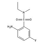 2-amino-N-ethyl-5-fluoro-N-methylbenzene-1-sulfonamide