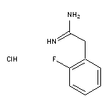 2-(2-fluorophenyl)ethanimidamide hydrochloride