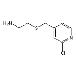 2-{[(2-chloropyridin-4-yl)methyl]sulfanyl}ethan-1-amine