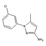 1-(3-chlorophenyl)-5-methyl-1H-pyrazol-3-amine