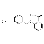 (S)-1-[2-(Benzyloxy)phenyl]ethanamine Hydrochloride