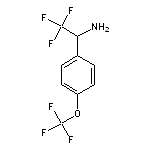 2,2,2-trifluoro-1-[4-(trifluoromethoxy)phenyl]ethan-1-amine