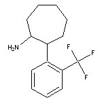 2-[2-(trifluoromethyl)phenyl]cycloheptan-1-amine