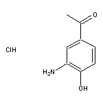 1-(3-amino-4-hydroxyphenyl)ethan-1-one hydrochloride