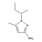 1-(butan-2-yl)-5-methyl-1H-pyrazol-3-amine