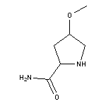 4-methoxypyrrolidine-2-carboxamide