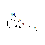 2-(2-Methoxyethyl)-4,5,6,7-tetrahydro-2H-indazol-7-amine