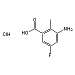 3-amino-5-fluoro-2-methylbenzoic acid hydrochloride