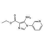 ethyl 5-amino-1-(pyridin-3-yl)-1H-imidazole-4-carboxylate