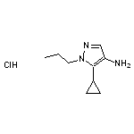 5-cyclopropyl-1-propyl-1H-pyrazol-4-amine hydrochloride