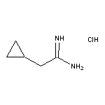 2-Cyclopropylacetimidamide Hydrochloride